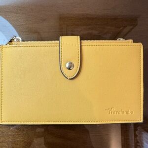 Travelambo Leather Wallet Slim RFID Blocking Bifold Credit Card Holder